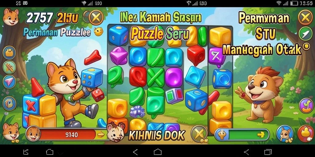 Tampilkan gameplay <strong>2757</strong> dengan berbagai tantangan puzzle yang menarik.