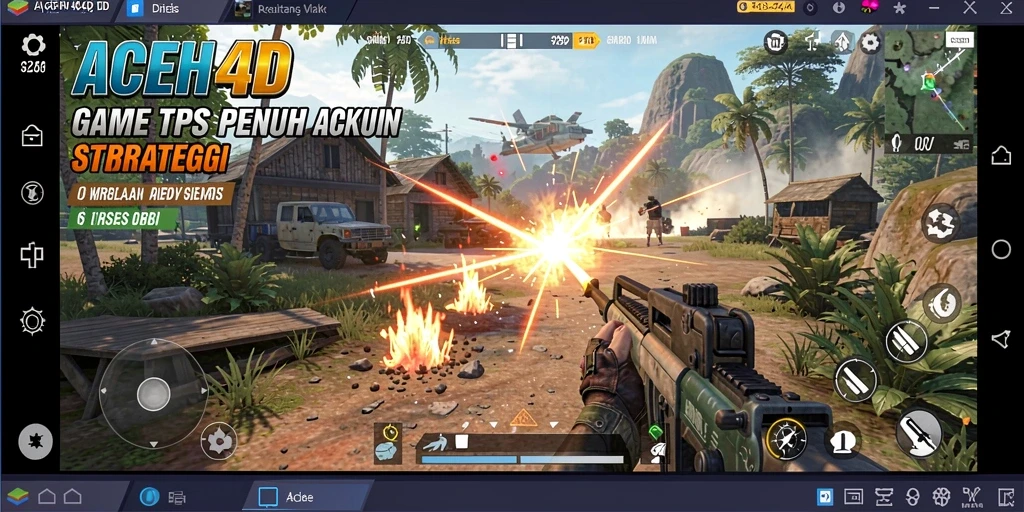 Screenshot menampilkan aksi seru gameplay TPS ACEH4D.