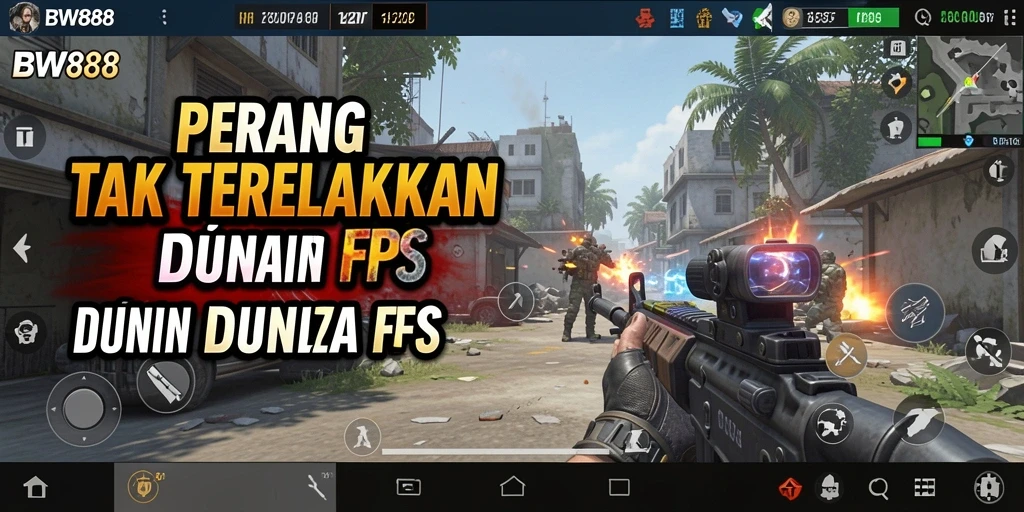 Tampilan menegangkan dari gameplay BW888 menguji keterampilan Anda.