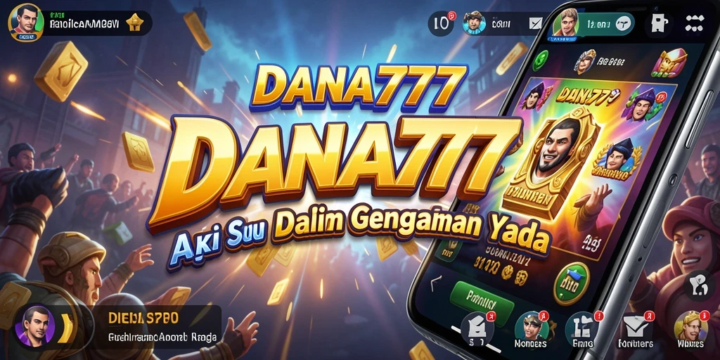 Tampilan utama gameplay DANA777 yang menegangkan dan penuh aksi.