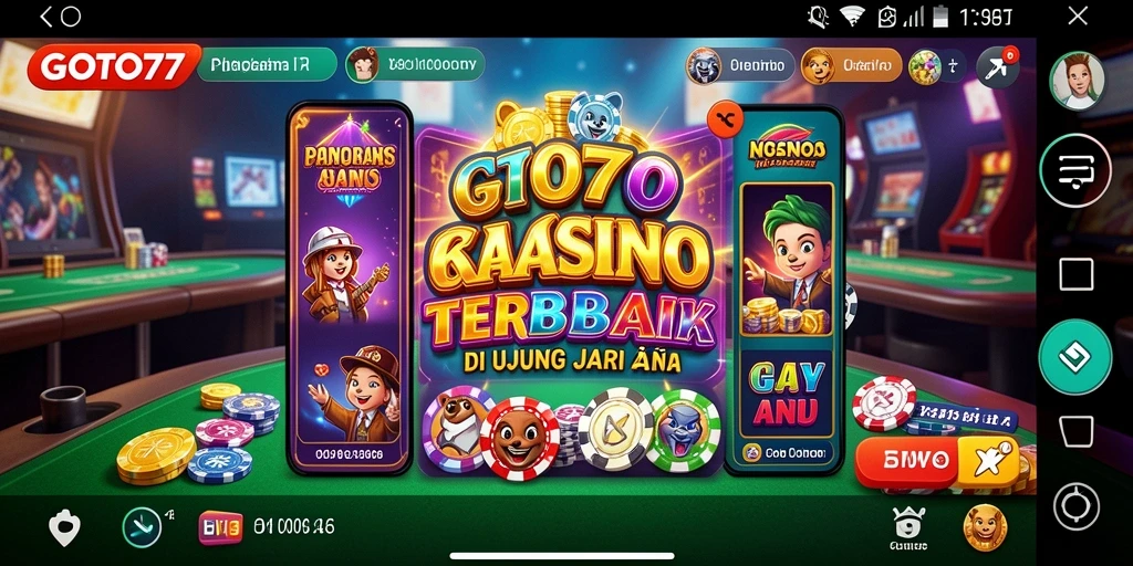 Tampilan gameplay <strong>GOTO77</strong> yang menarik dan menyenangkan.