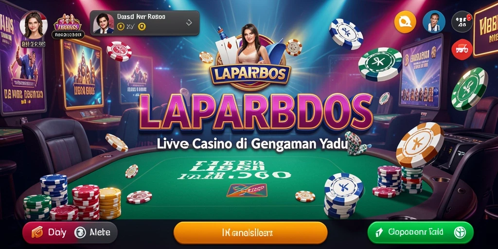 Gameplay Live Casino yang seru dan interaktif di LAPARBOS.