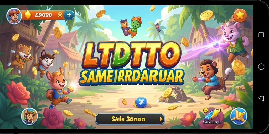Tangkapan layar LTDTOTO menampilkan aksi seru dalam permainan Arcade.