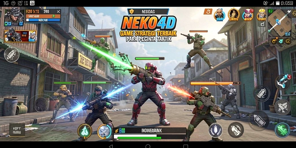 Tangkapan layar NEKO4D menampilkan aksi strategis yang mendebarkan.