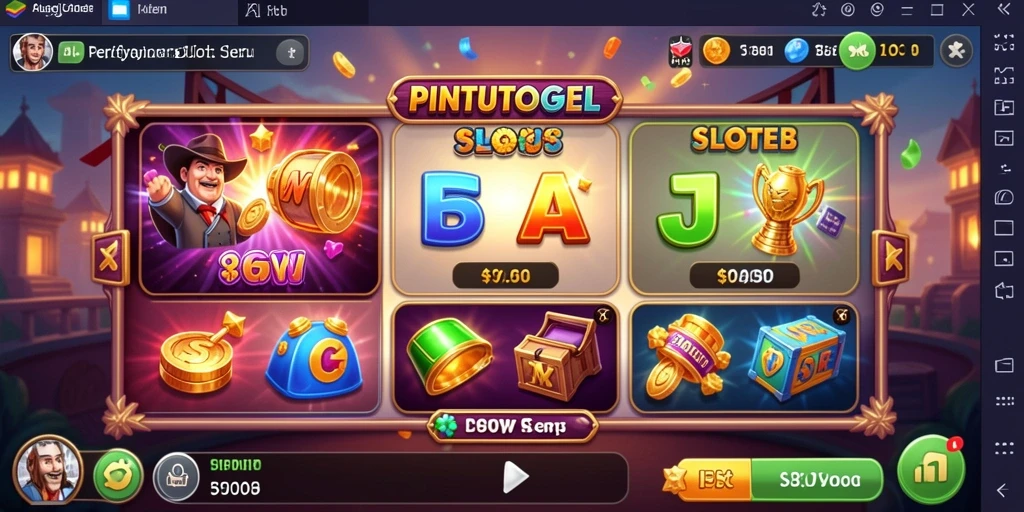 Tampilan gameplay menarik PINTUTOGEL dengan desain slot yang memikat.