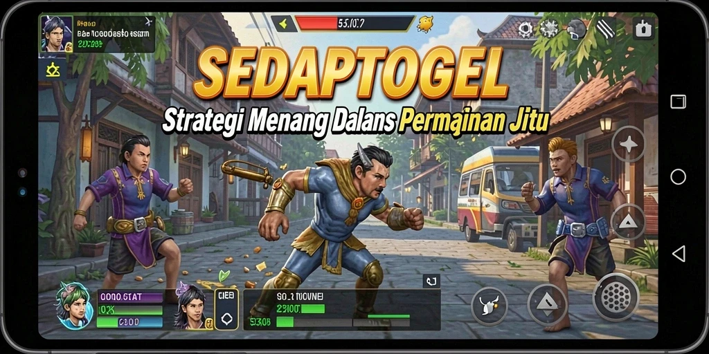 Screenshot SEDAPTOGEL menunjukkan aksi strategis yang mendebarkan.