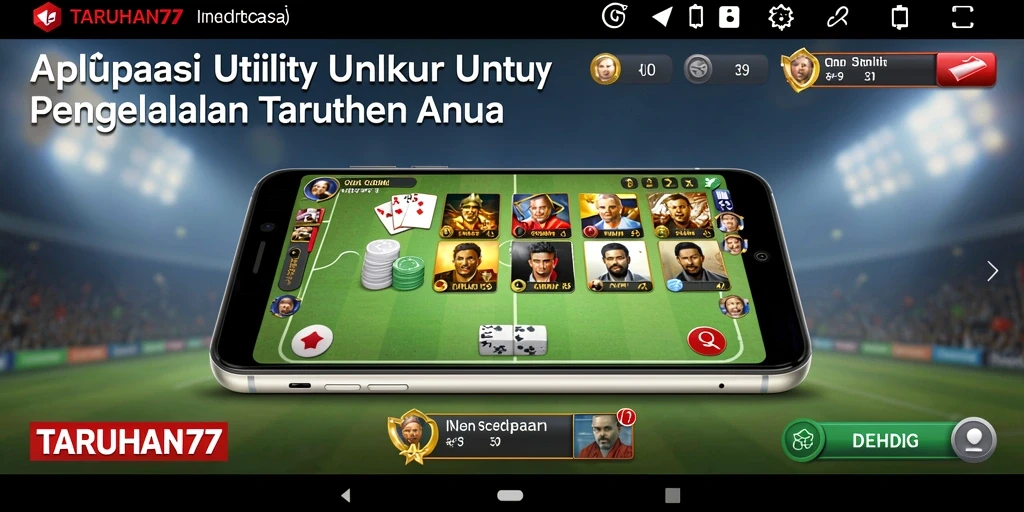 Screenshot TARUHAN77 menampilkan antarmuka yang intuitif dan fitur analisis lengkap.